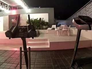 voyeurcam casa salsa gym bike